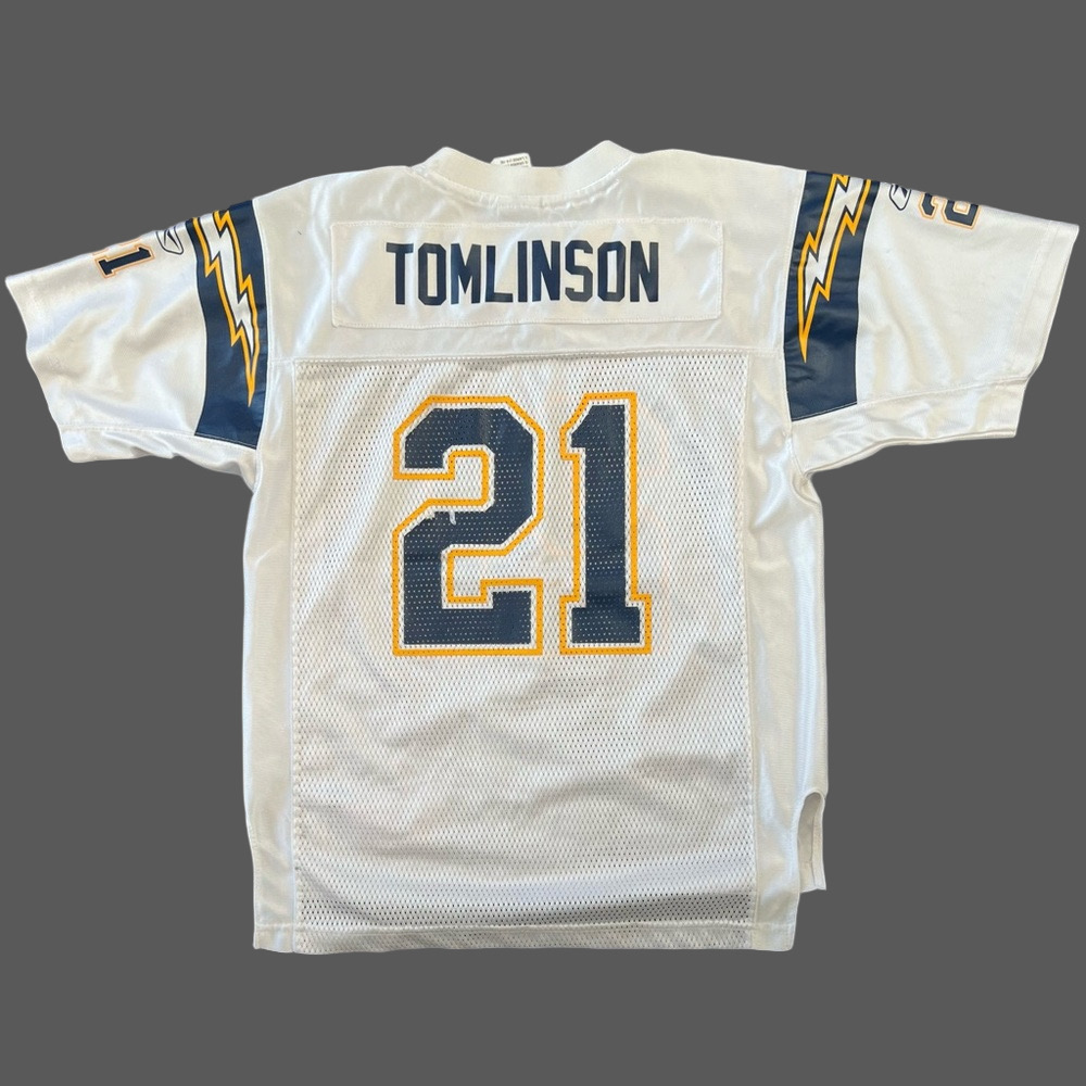 Ladanian Tomlinson San Diego Chargers Youth Reebok On Field Football Jersey